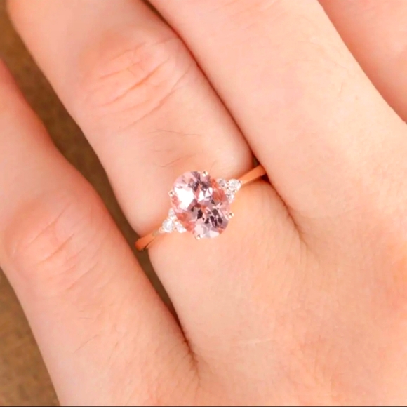 💍Women's Antique Cushion Cut Ring💍 - Picture 6 of 7